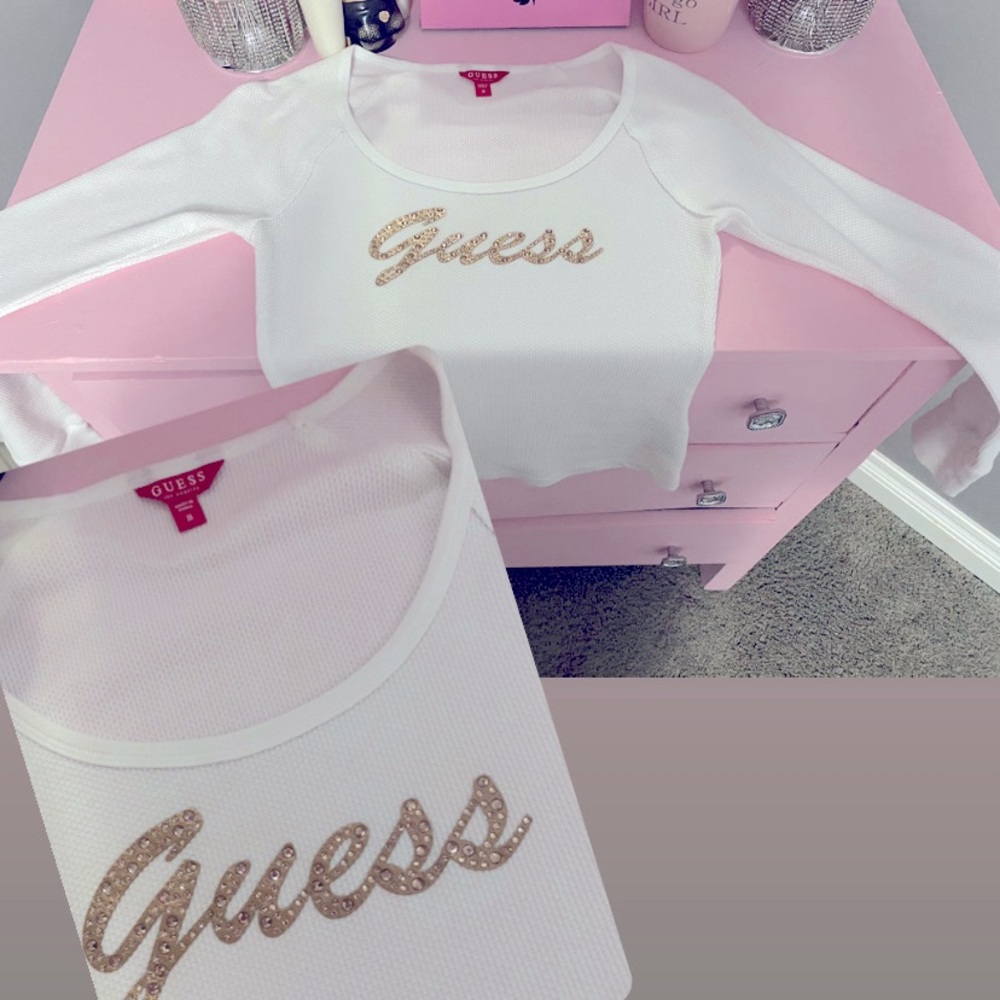 Guess waffle shirt
